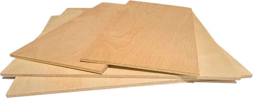 Baltic Birch Plywood Sheets 1/8 x 12 x 12