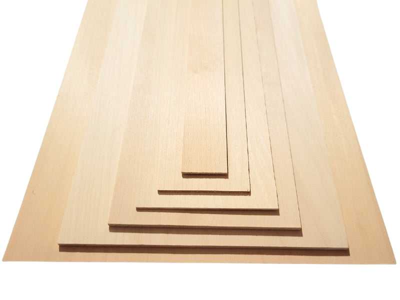 3/4 Thick, 24 Length Basswood Planks