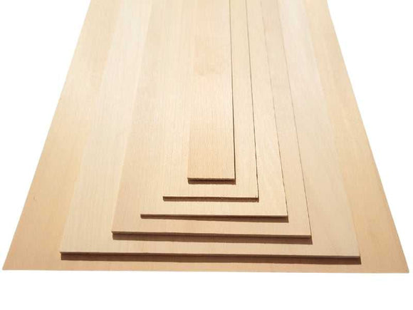 1/8" Thick Basswood Sheets